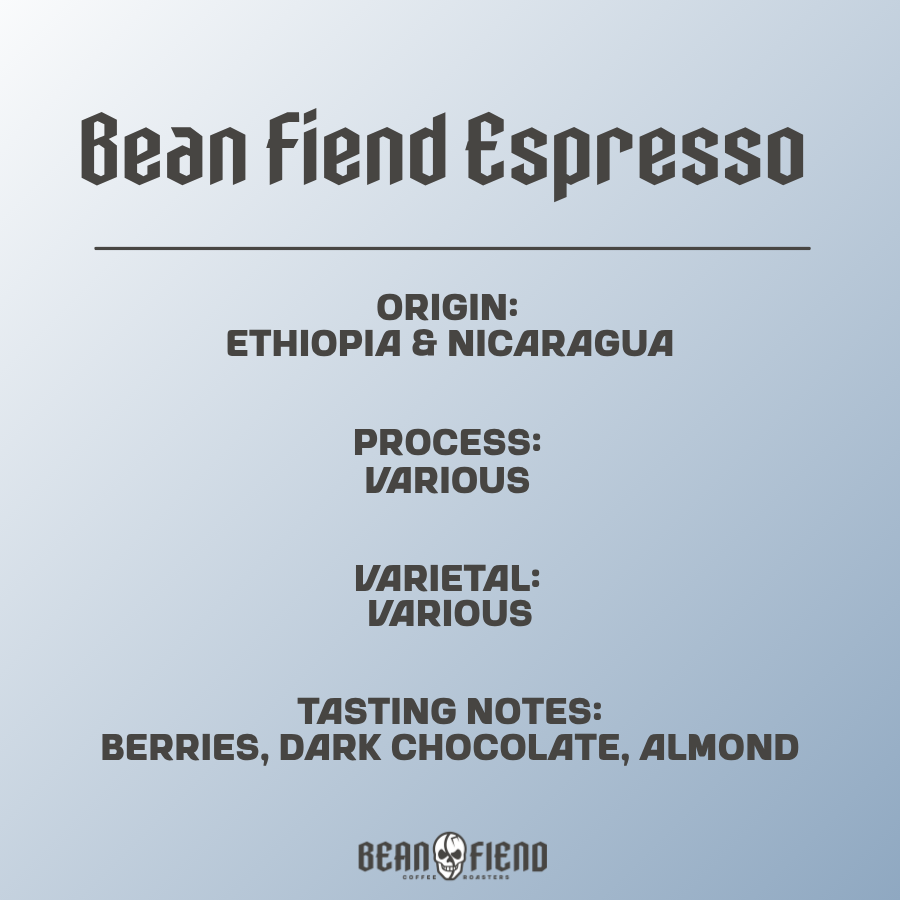 Bean Fiend Espresso Blend